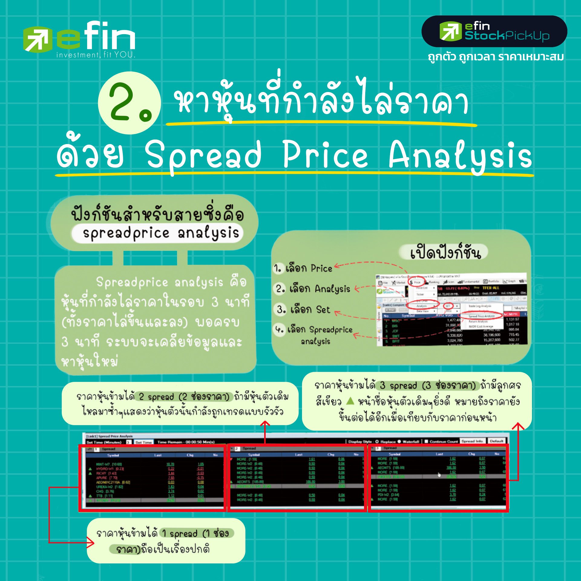 รวมฟังก์ชั่นหาหุ้น
